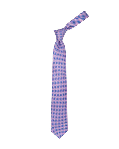 7 Fold Silk Tie Lilac