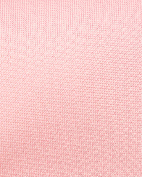 Cravatta 7 Pieghe tinta unita in seta Rosa