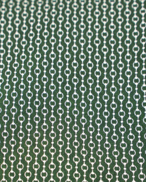 Cravatta 7 Pieghe in seta Verde Smeraldo