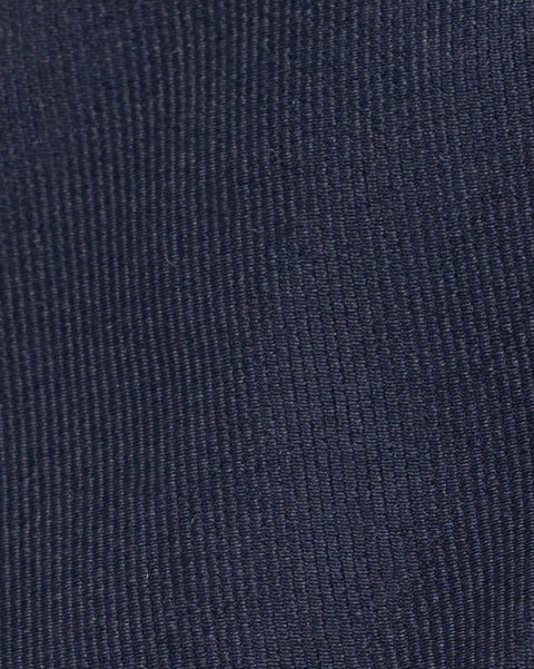 Cravatta 3 Pieghe Signature in seta Blu