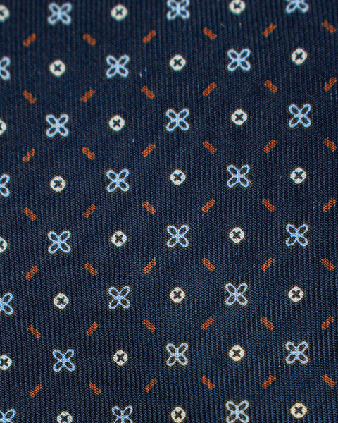 Cravatta 7 Pieghe in seta Blu (Copia)