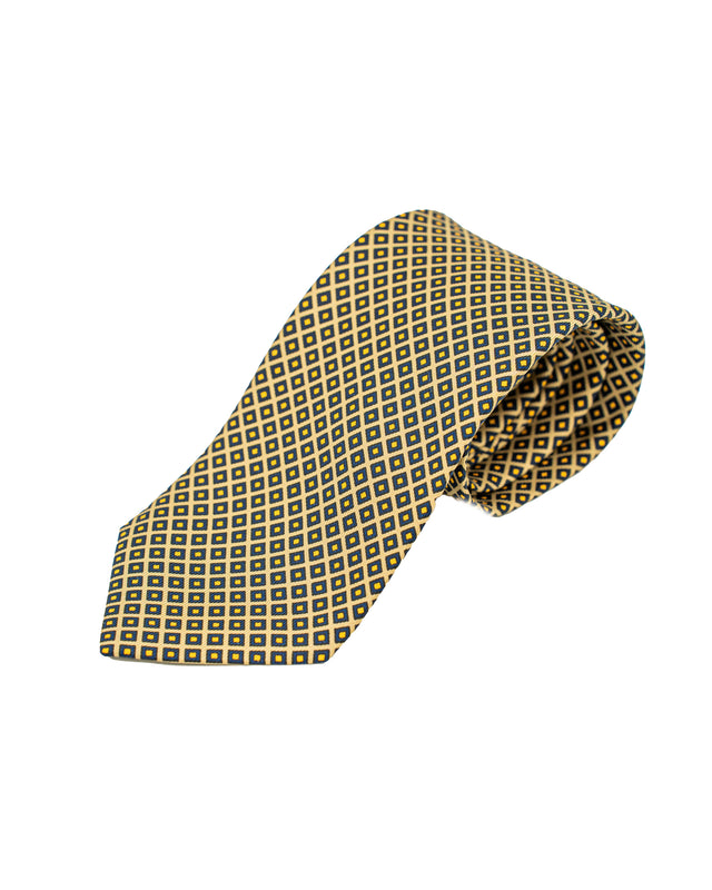 Cravatta Sartoriale 3 Pieghe arancione a fantasia | Camiceria Ritocca Cravatta Sartoriale 3 Pieghe arancione a fantasia | Camiceria Ritocca